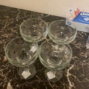 Margarita glasses never used!